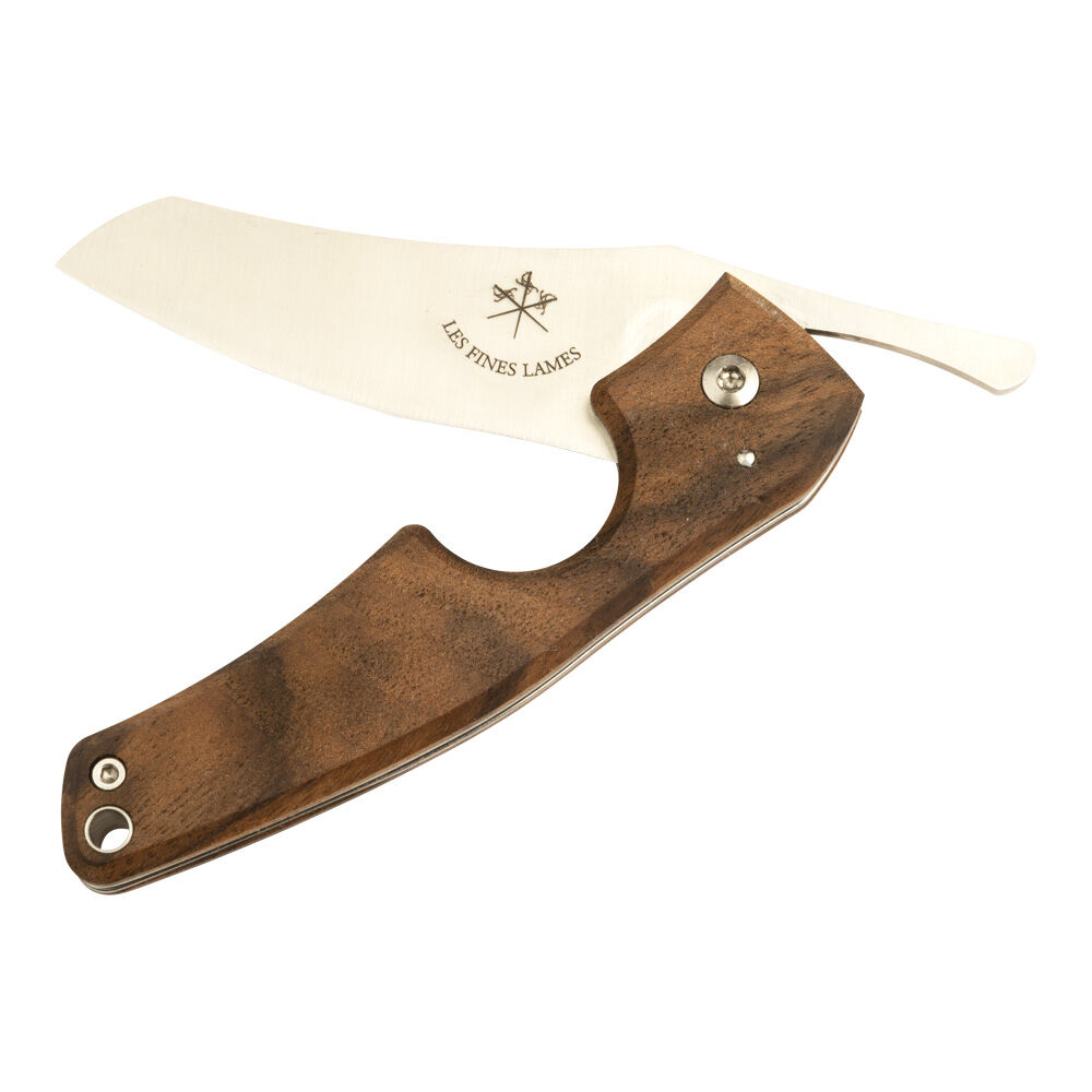 Gunstock Walnut Petit Cigar Knife, , jrcigars